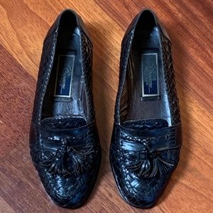 Cole Haan Bragano Tassel Woven Leather Loafer -6.5